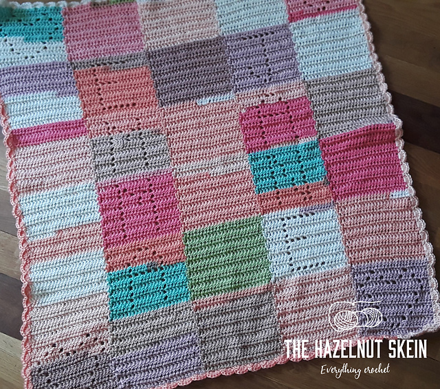 Personalized Baby Blocks Blanket