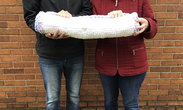 Gender Reveal Baby Blanket