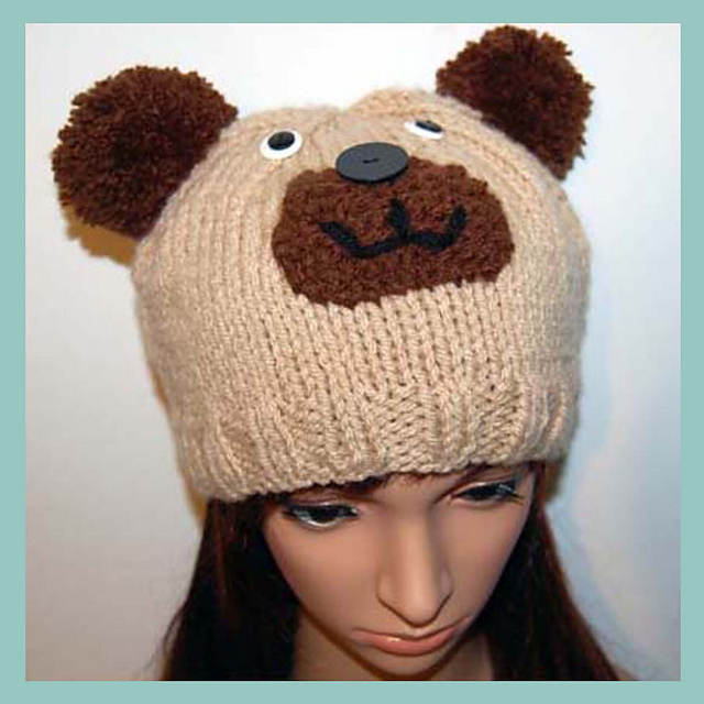 Logan Teddy Bear Beanie