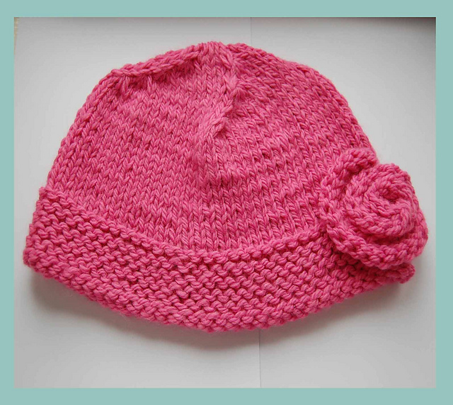 Elspeth Rose Corsage Beanie