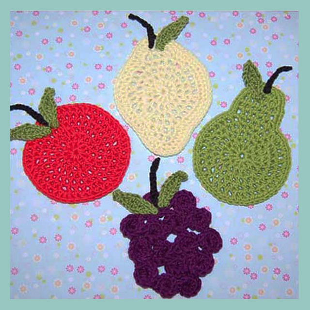 Ceri Fun Fruit Coasters