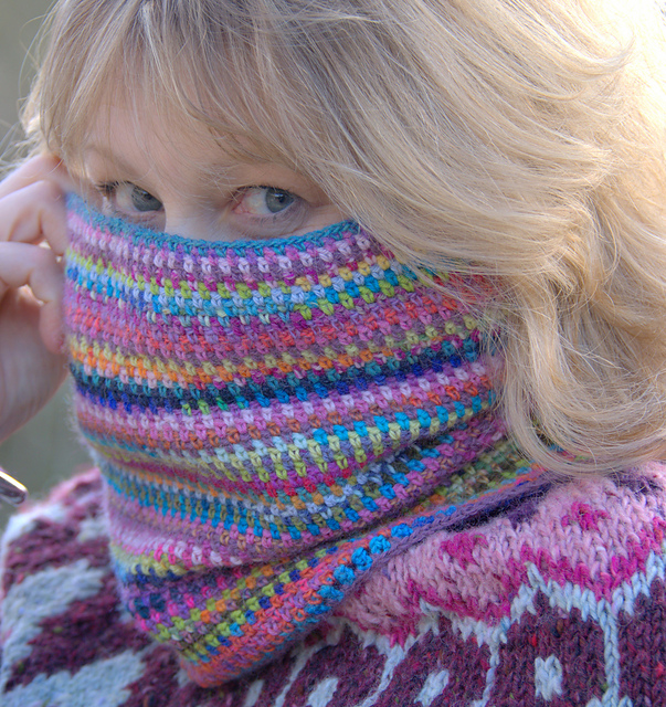 Abba's Sock Yarn Cowl