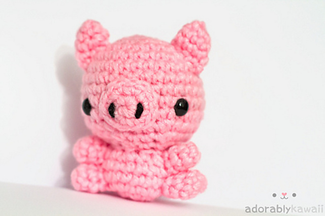 Mini Pig Amigurumi