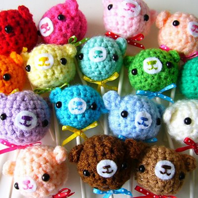 Bear Lollipop Amigurumi