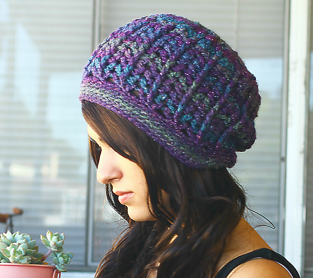 Wildflower Slouchy Hat