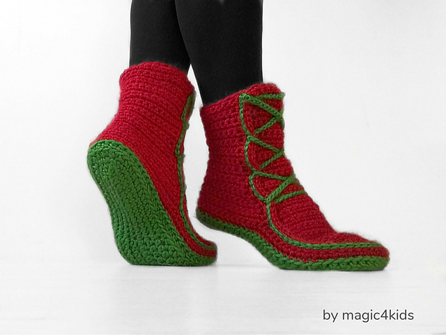 Family Christmas boots