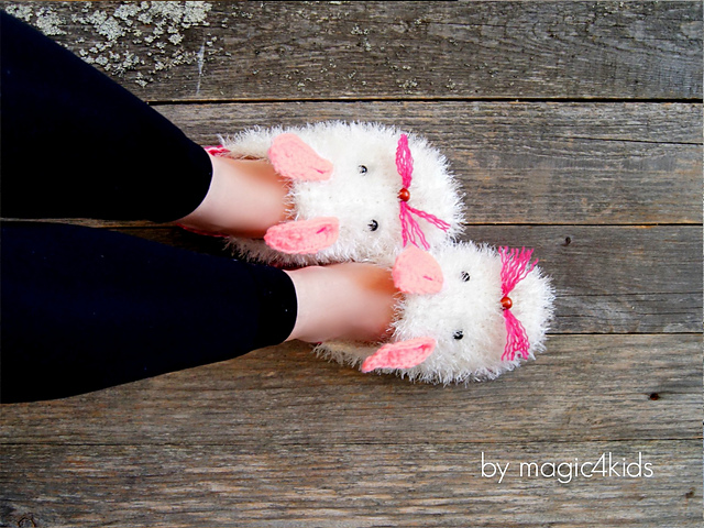 Bunny slippers