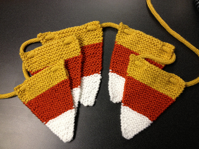 Candy Corn Bunting