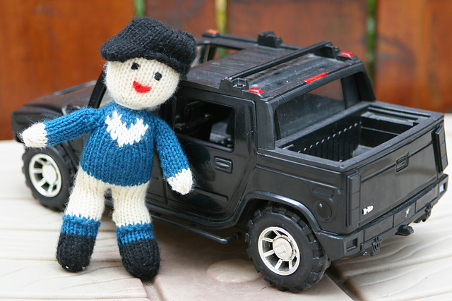 Knitted Boy or Girl Doll