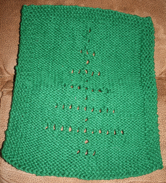 Winter Days Knit Dishcloths RAK0301