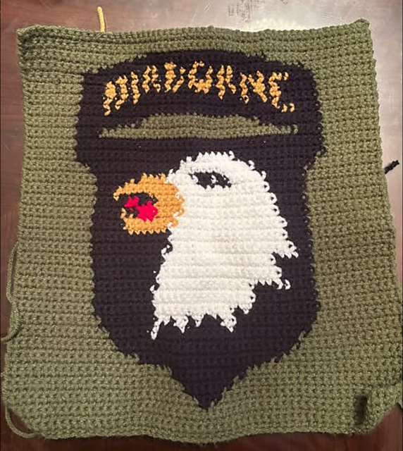 101st Airborne Insignia Tapestry