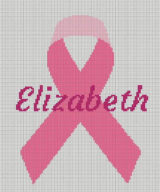 Cancer Ribbon Lapghan