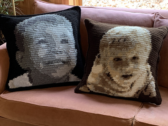 Portrait Pillow Graphghans