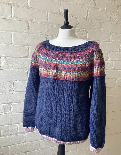 Yoked Sweater CY1544