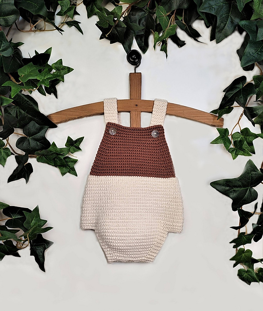 Douro Baby Romper (crocheted edition)