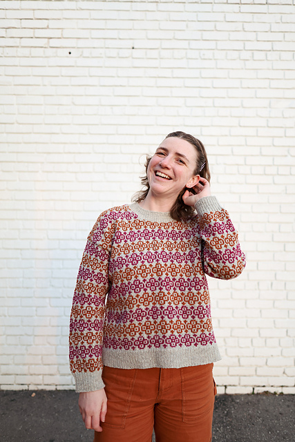 BODE wildflower pullover ボーディXL/XXL Ravelry: Wildflower Pullover pattern by Andrea Gaughan