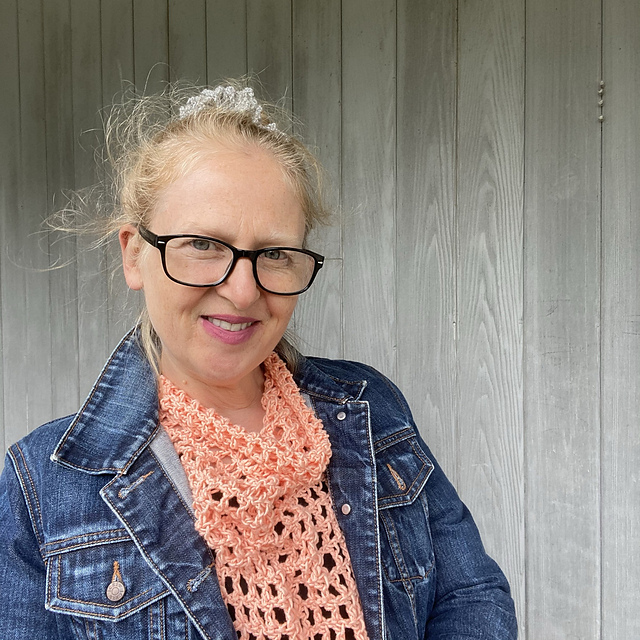 Sweet November Shawl in Tunisian Version 2