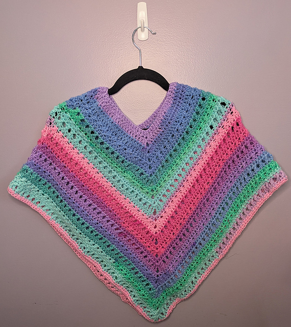 X Marks the Sparkle Poncho