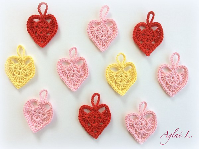 Coeur au crochet