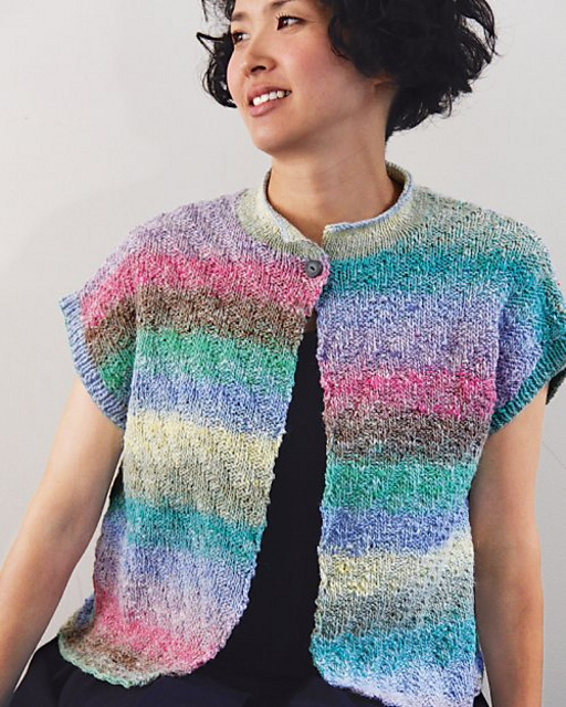 Diagonal Rib Cardi