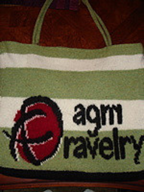 Felted Ravelry ID Bag