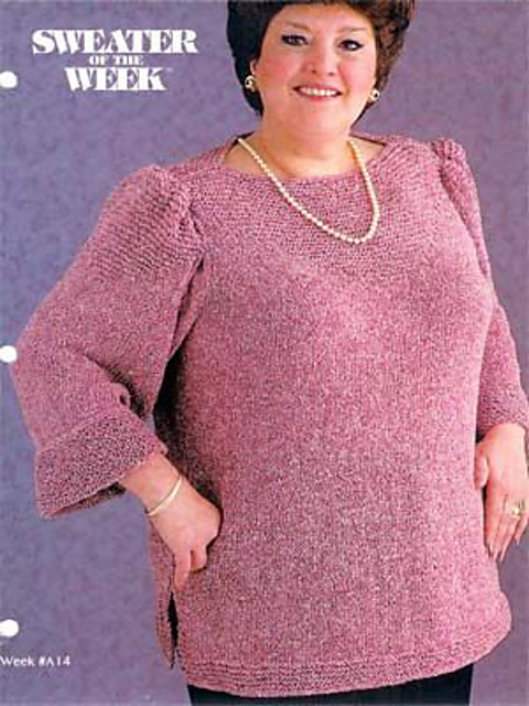Pink Plus Size Pullover