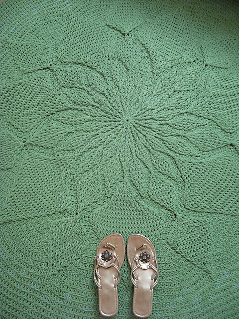 Green Leafy Carpet