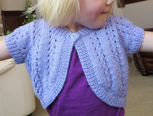 Lace Bolero with Short or Long Sleeves