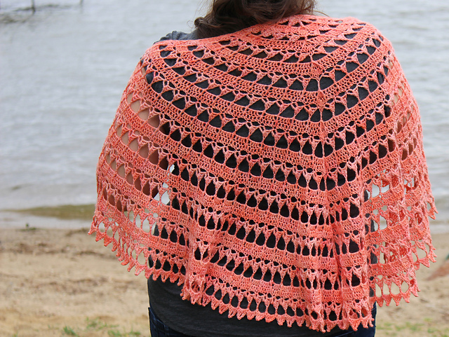 Phoenix Rising Shawl