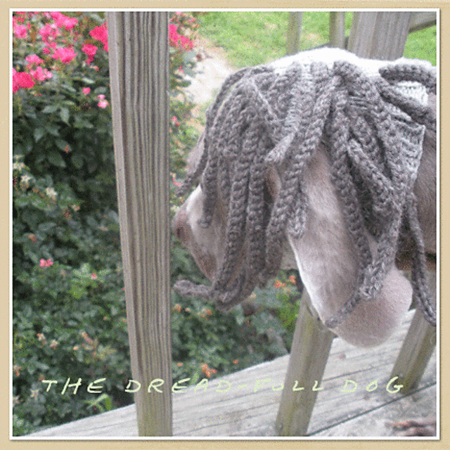 the dread - full dog halloween snood / mask