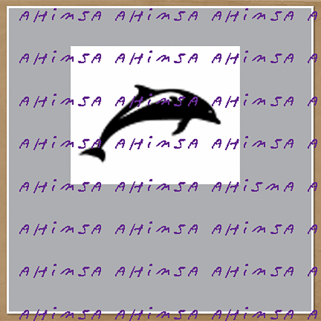 Ahimsa dolphin chart