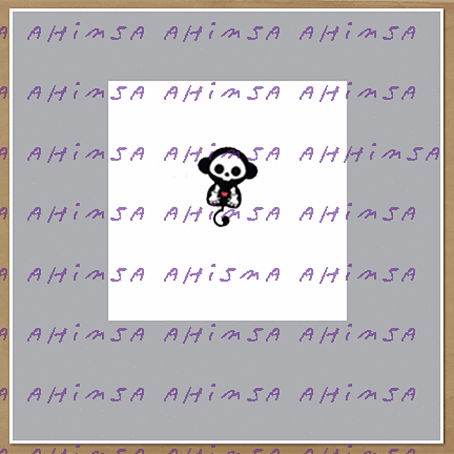 funky skeleton monkey