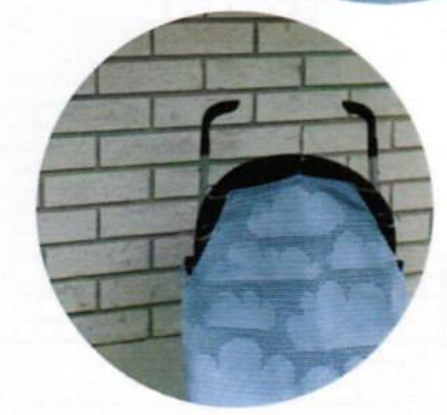 Cloudy Sky Stroller Cover