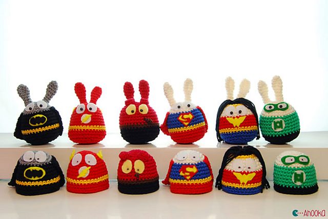 Easter Superheroes : DC comics set