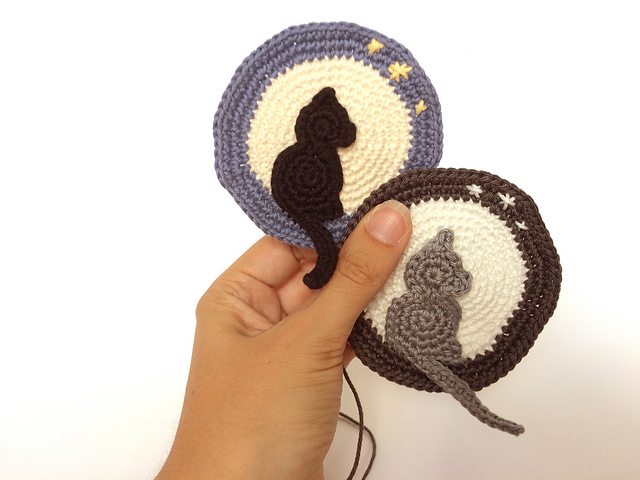 Cat in the moon