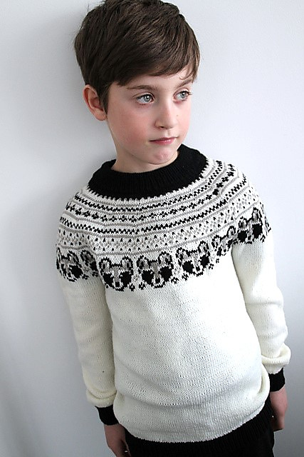 Little bandit sweater