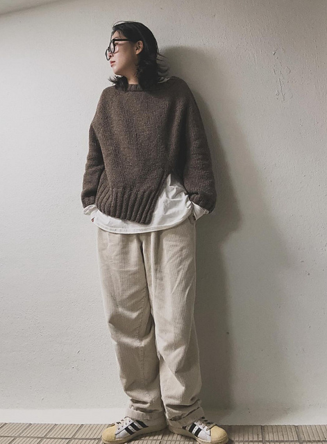 Ravelry: KAMAITACHI sweater pattern by Ai Hamada