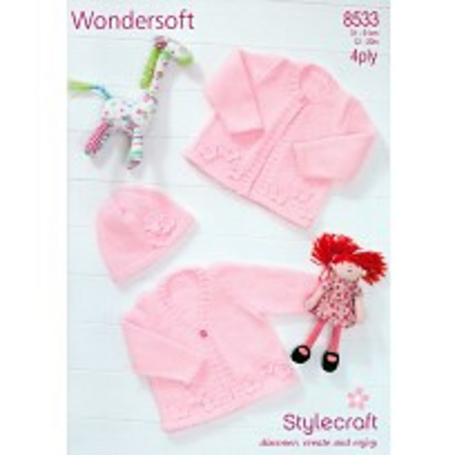 Cardigans & Hat 8533