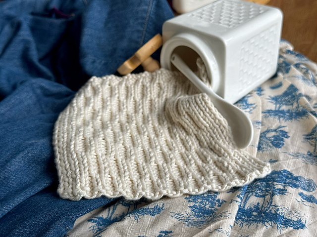 Guilloche Dishcloth