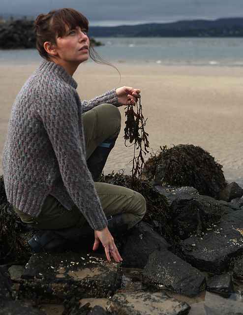 Guilloche Pullover