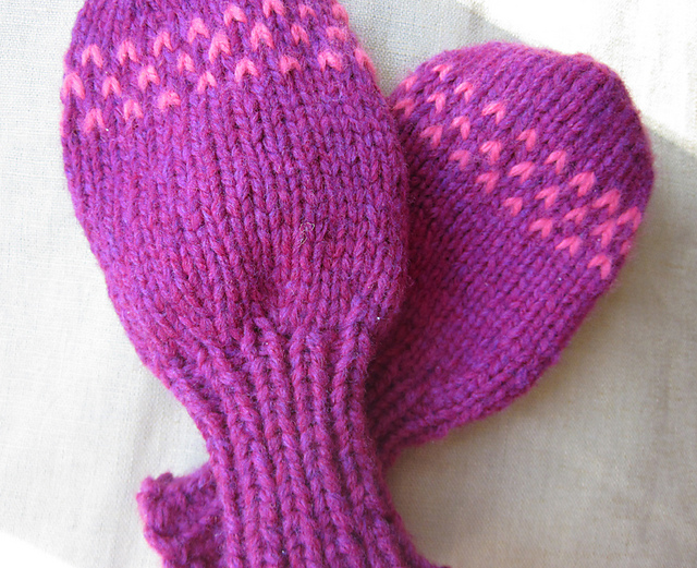 Long-cuff Toddler Mittens