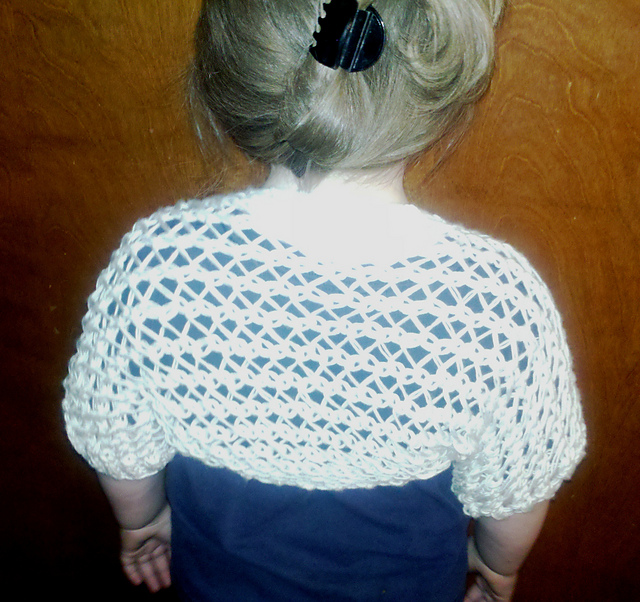 Her Little Lattice Shrug