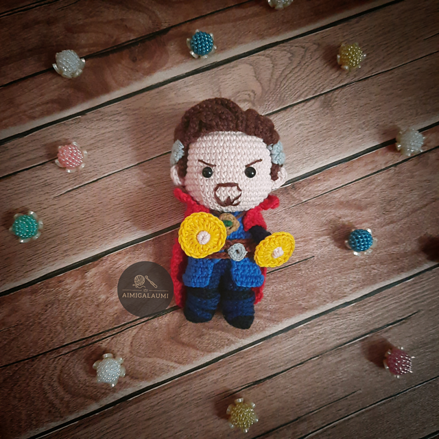Amigurumi Doctor Strange inspired