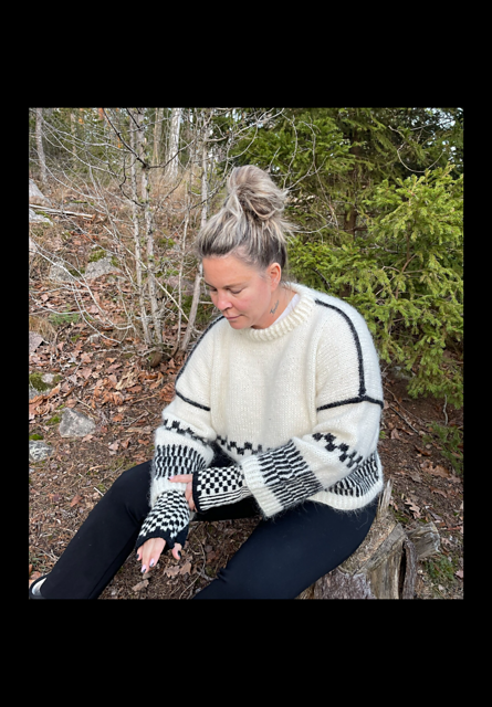 Striped Square Sweater