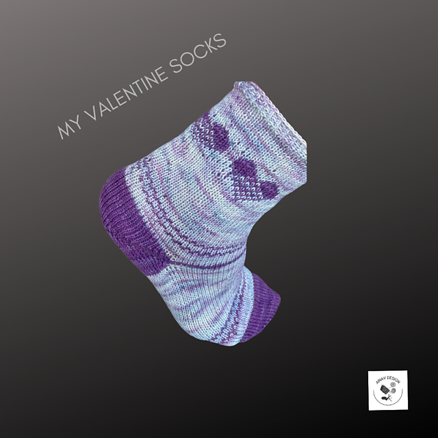 My Valentine socks