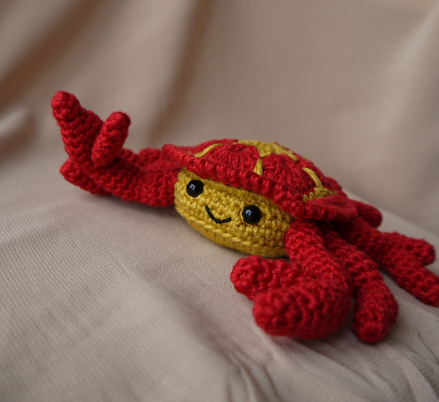 Cedric the African flower Crab