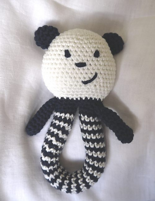 Chubby teddy rattle