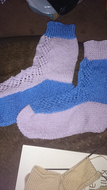Bedjacket and Bed Socks