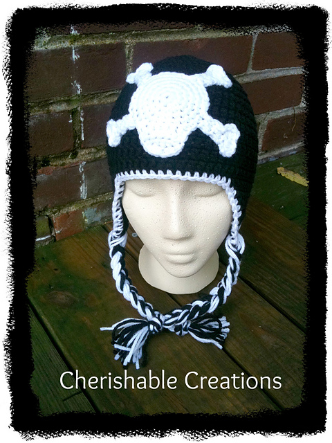 Skull & Crossbones Applique