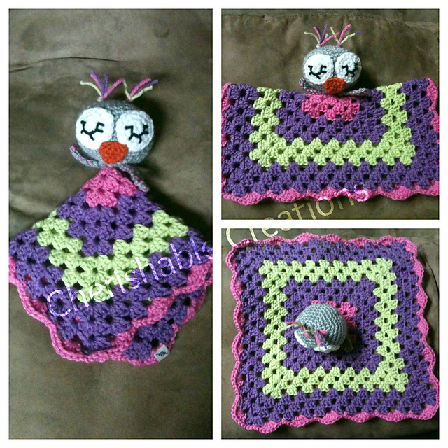 Sleepy Owl Lovey